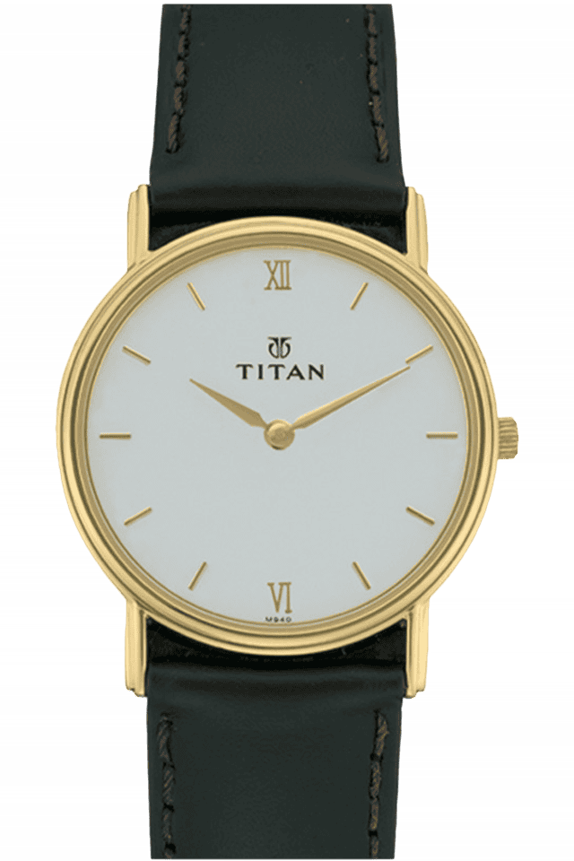 Buy Online Titan Classic Chrono Blue Dial Quartz Multifunction Leather  Strap watch for Men - 90169nl01 | Titan