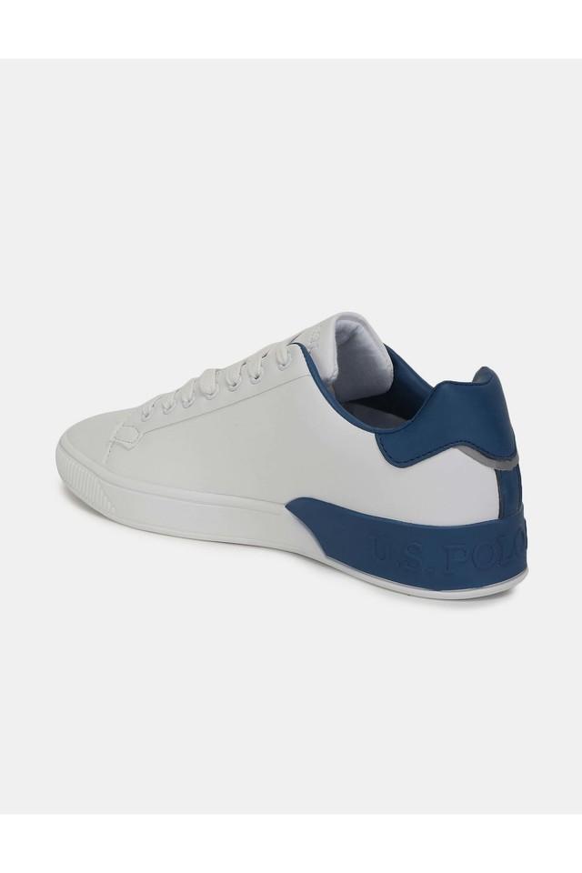 Buy U.S. Polo Assn. Blue Polyurethane Regular Lace Up Mens Sneakers |  Shoppers Stop