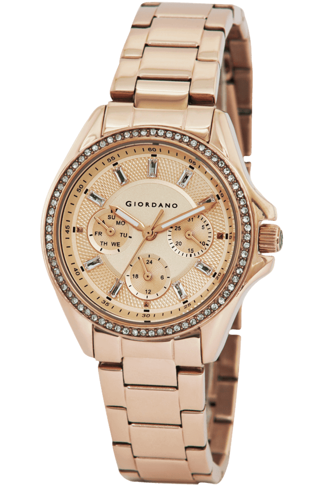 Buy Giordano Analog Stylish Watch for Women Water Resistant Fashion Watch  Round Shape with 3 Hand Mechanism Wrist Watch for Girls & Ladies to  Compliment Your Look/Ideal Gift for Female - GZ-60054