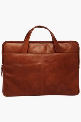 CARLTON - Brown Satchel - 2