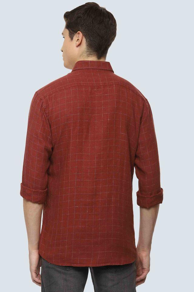 LOUIS PHILIPPE SPORTS -  Maroon Casual Shirts - Main