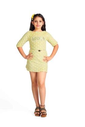 Girls MidiKnee Length Party Dress 