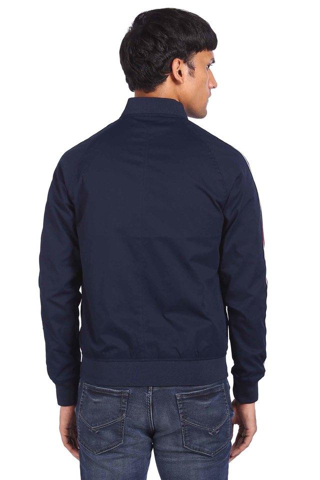 Us polo assn full hotsell sleeve solid men's jacket