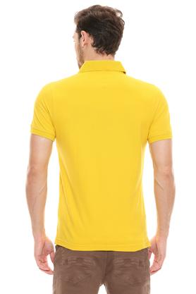 Buy TOMMY HILFIGER Sulphur Mens Slim Fit Solid Polo T Shirt