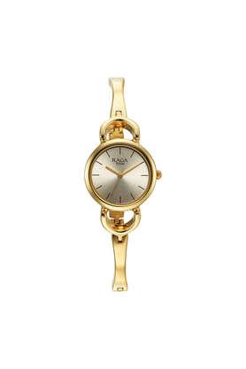 Buy TITAN Raga Sub 4K 45.5 MM Champagne Brass Analog Watch For