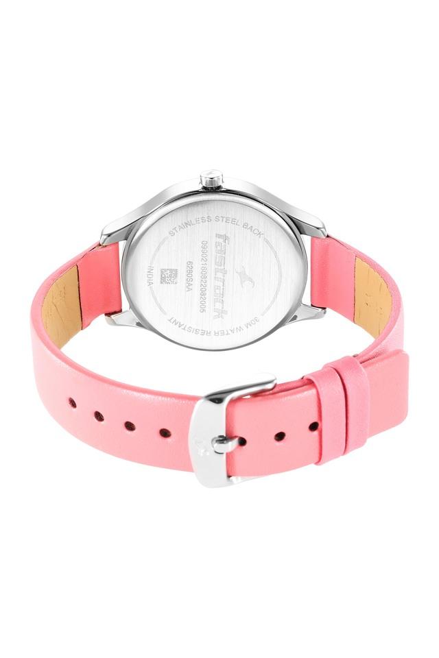 Fastrack pink store dial watch