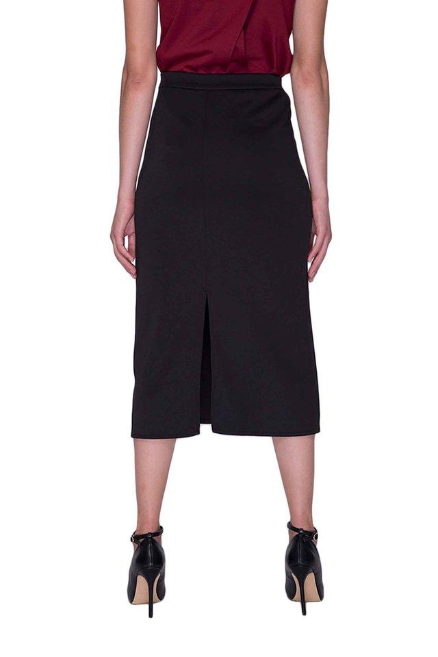 Black party wear discount skirt