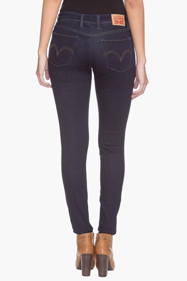 Buy LEVIS Dark Blue Womens Basic Jeans | Shoppers Stop