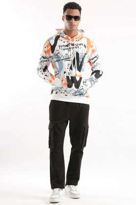 Printed Cotton Slim Fit Men s Sweatshirt