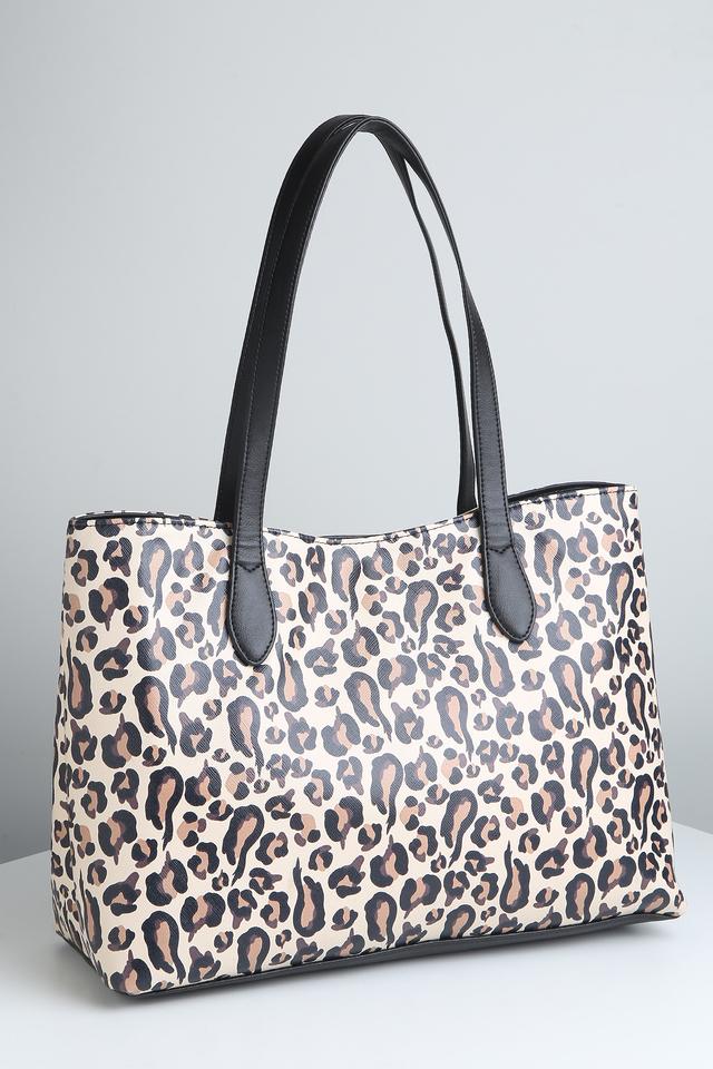 Leopard tote best sale bag target