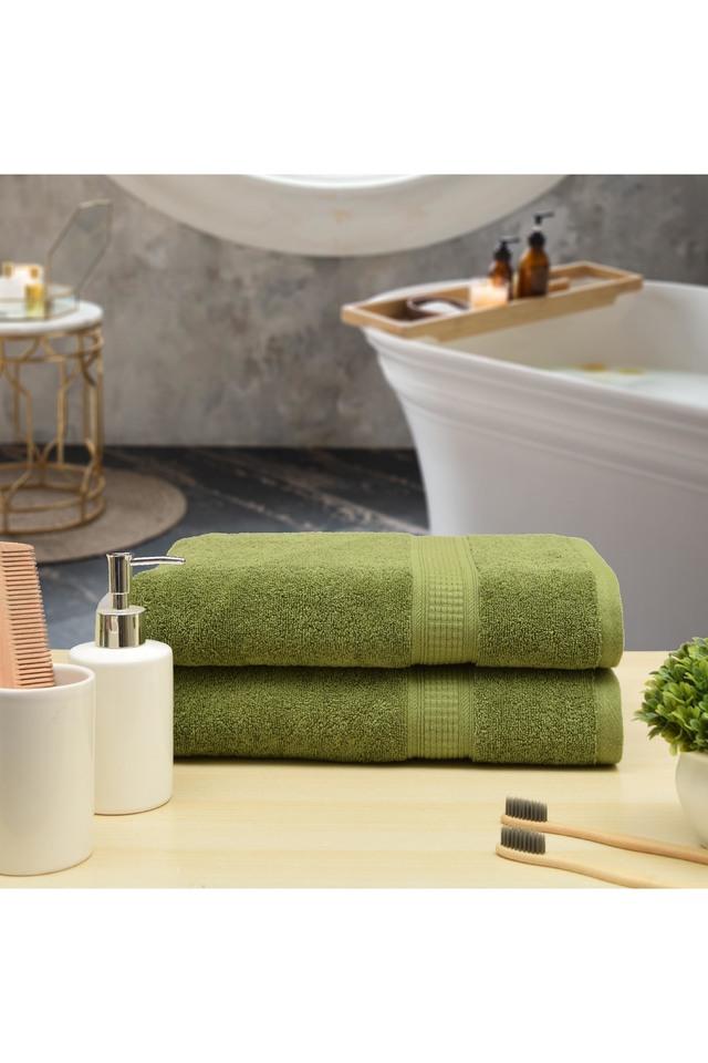 Olive best sale bath towels