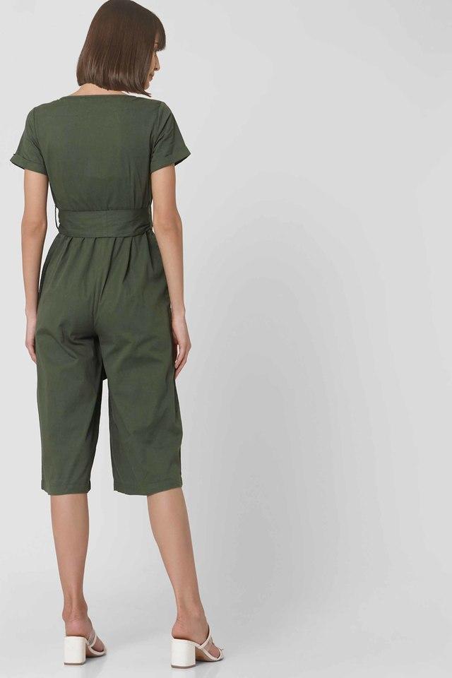 Vero moda best sale green jumpsuit