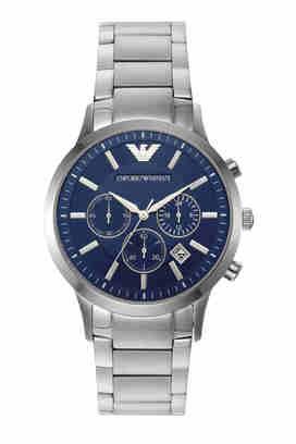 RELÓGIO EMPORIO ARMANI MUST. AZUL ( CERTILOGO ) AR11528