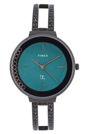 timex green dial watch