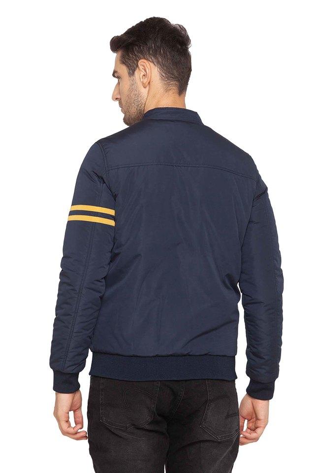 Buy Spykar Black Straight Fit Jacket for Mens Online @ Tata CLiQ