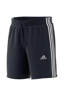 Buy ADIDAS Black Stripes Polyester Regular Fit Men's Casual Shorts