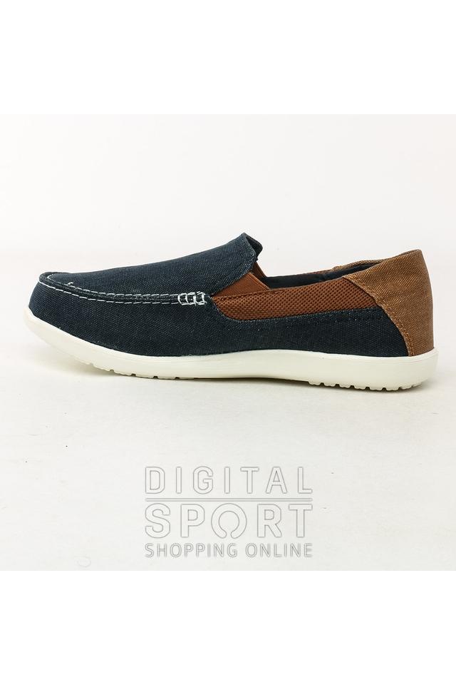 Mens crocs store canvas loafers