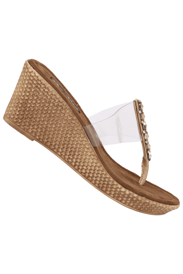 Wedges chappal sale