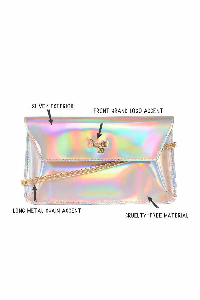 The Signature Bag, Your Clutch Purse Organizer Solution in Vegan, Leather-Like Style and Comfort Luxe with Gold Hardware