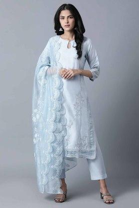 W - Blue Ethnic Sets - 2