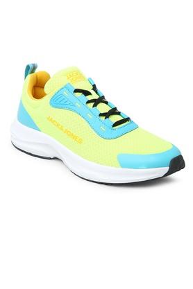 jack and jones pu regular lace up mens sneakers