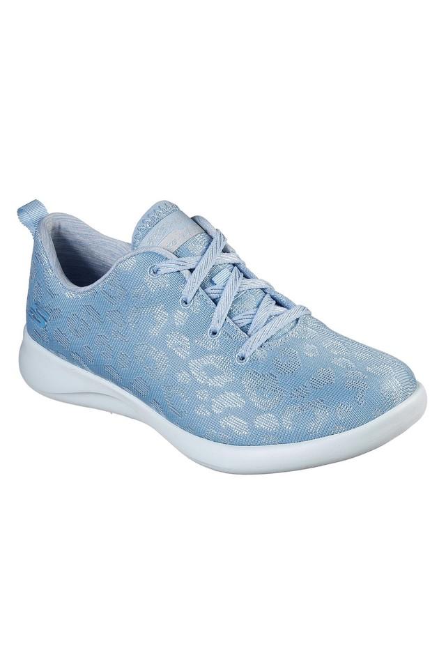 Light cheap blue skechers