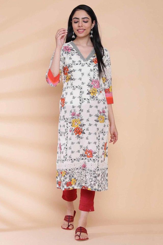 biba printed kurtis