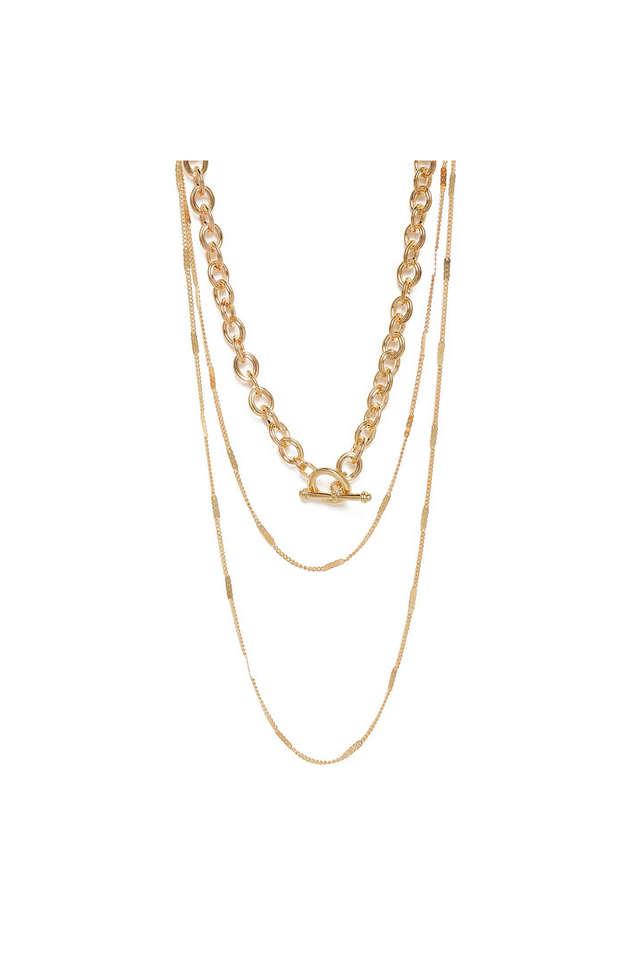 Chunky hot sale layered necklace