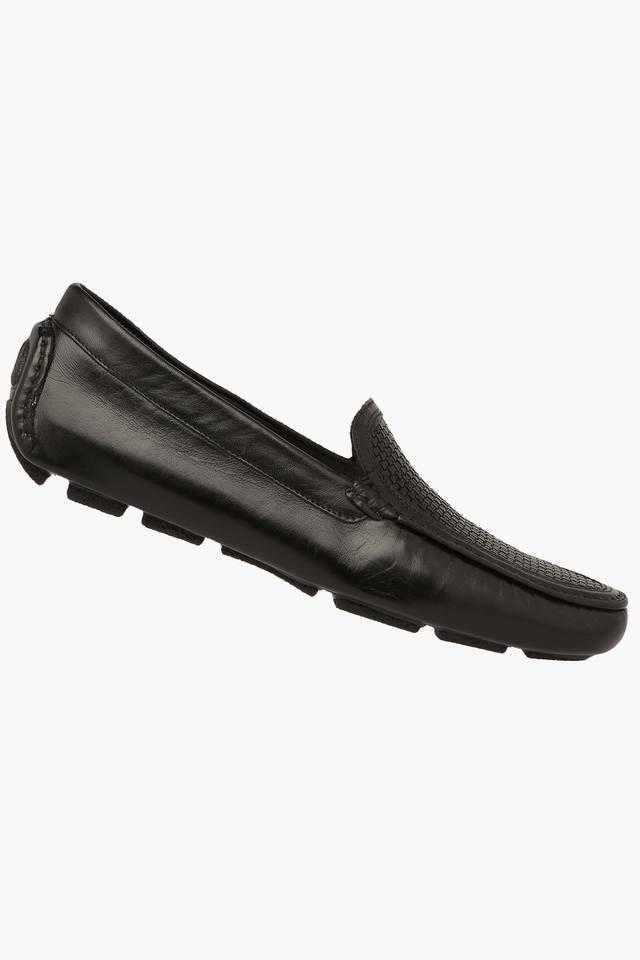 Ruosh black store formal shoes