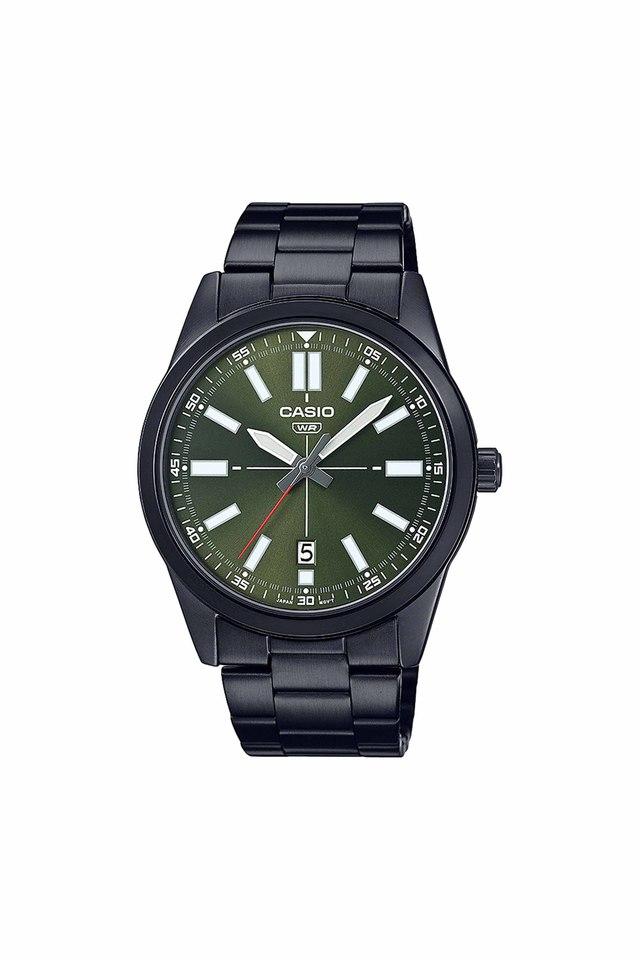 Casio green dial outlet watch