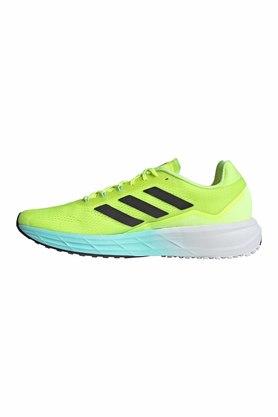 Adidas shoes shop with yellow laces