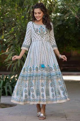 Party Wear Long Flared Gown at Rs 1709, Party Gowns