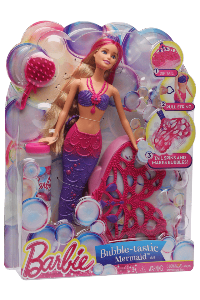 Barbie mermaid doll with removable online tail