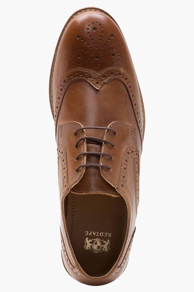 Red tape leather hot sale shoes for mens