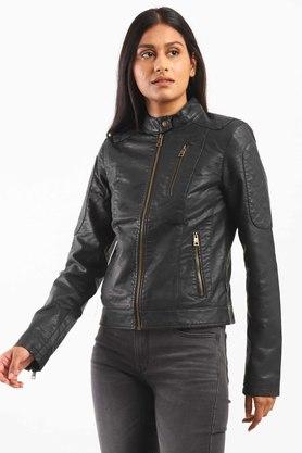 Levi's faux leather jacket on sale womens