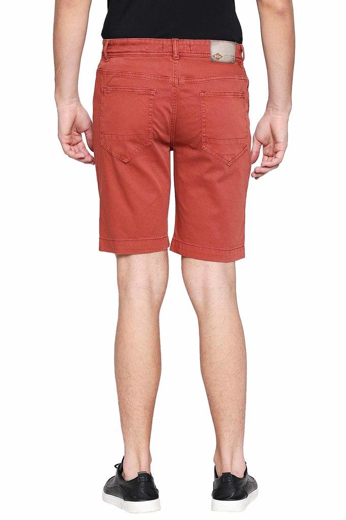 Mens red jean on sale shorts