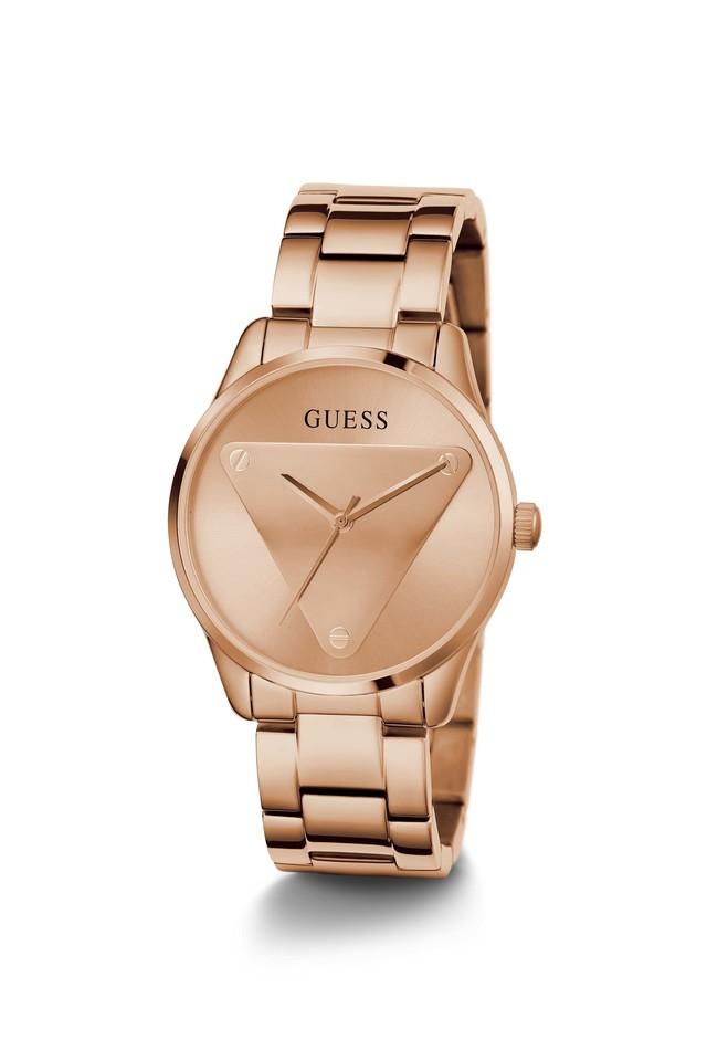 Guess rose hotsell gold watch womens