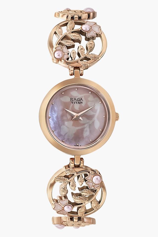Buy TITAN Womens Analogue Metallic Watch NK2540WM05 Shoppers Stop