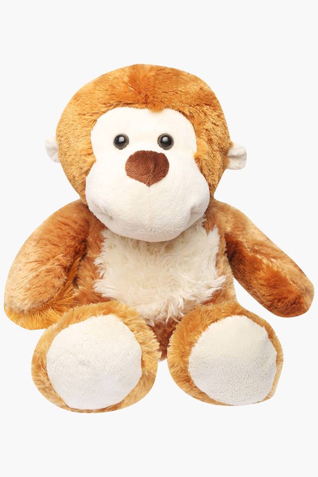 orange monkey stuffed animal