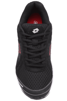 Lotto men sale black running shoes