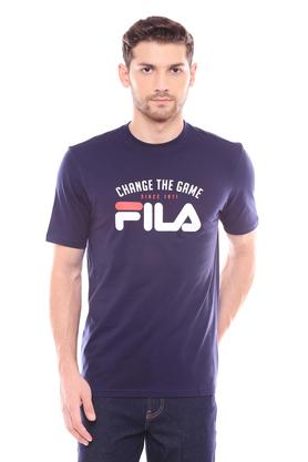 Fila navy t clearance shirt