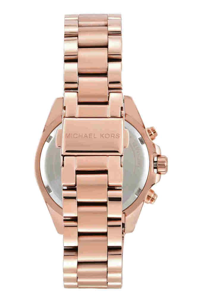 Buy MICHAEL KORS Womens 36 mm Mini Bradshaw Rose Gold Dial