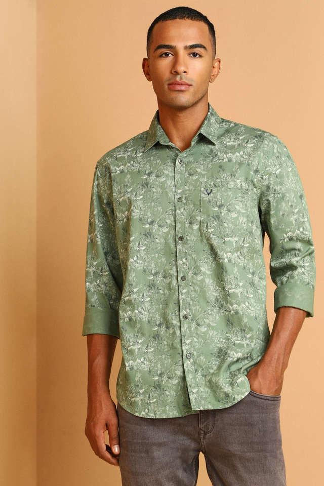 Allen solly denim fashion shirt