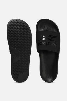 Reebok discount black slides