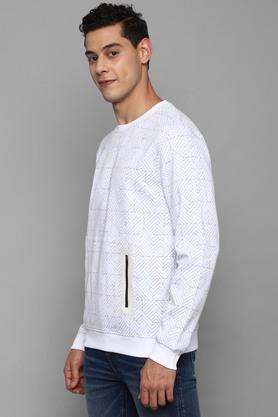 Allen solly white sweatshirt sale