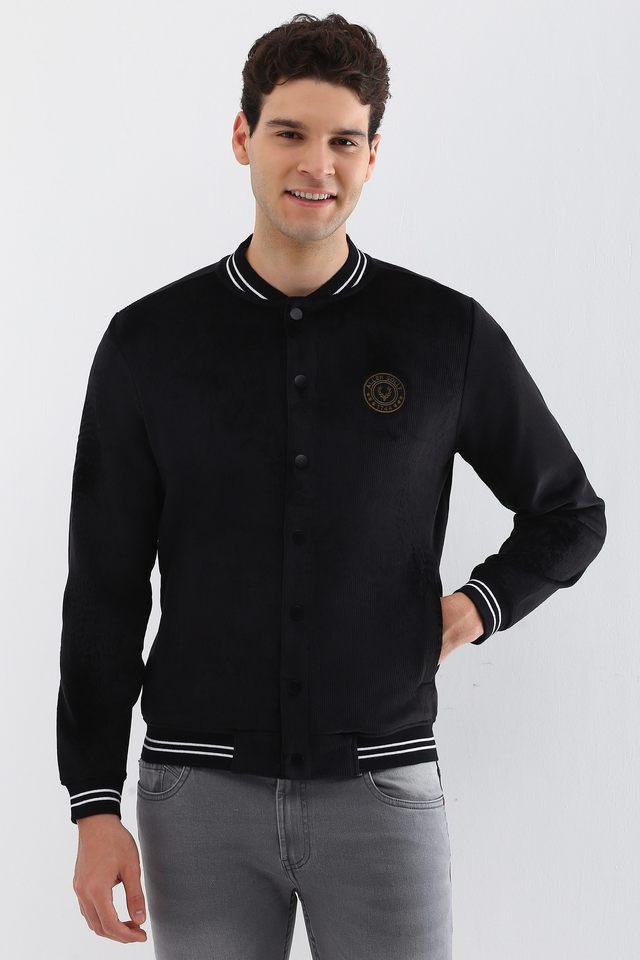 Allen solly black sweatshirt hot sale