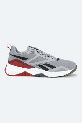 Reebok gray cheap sports shoes