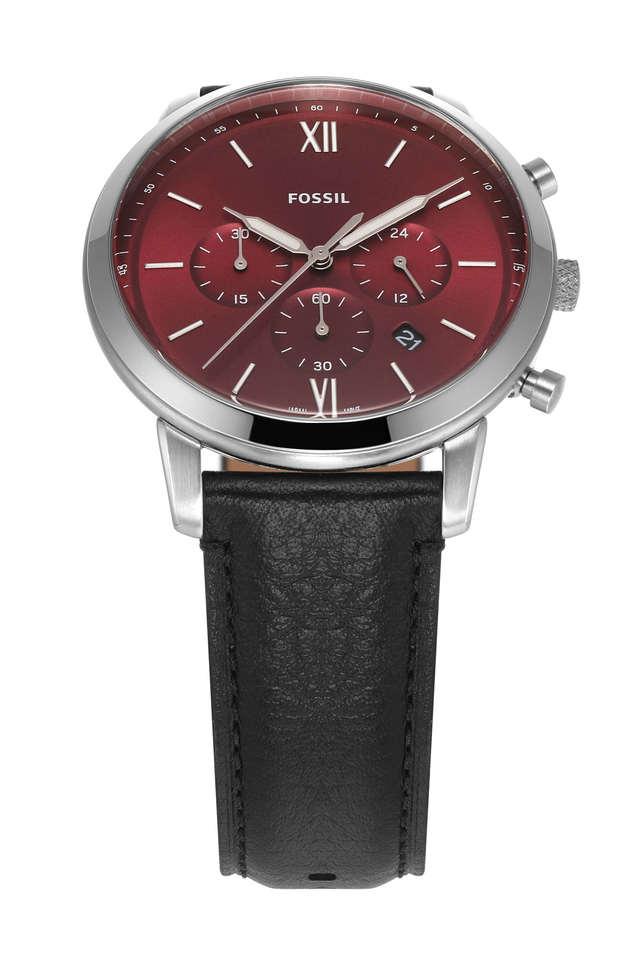 Fossil red dial online watch