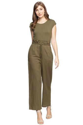 vero moda green jumpsuit