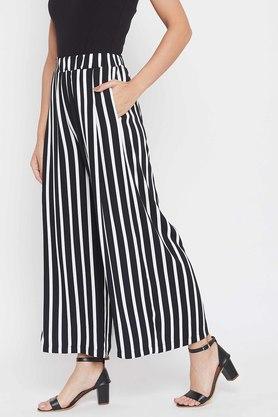 Striped cheap parallel pants